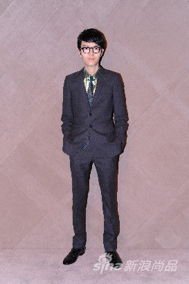 Khalil Fong at the Burberry event in Pacific Place Hong Kong