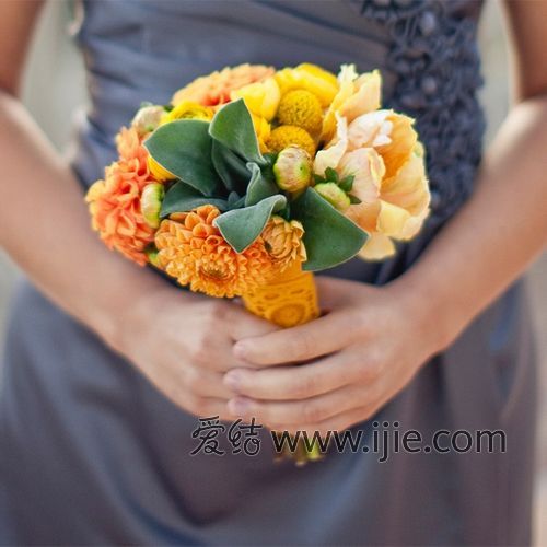 小浪漫与小甜蜜的橙色西式婚礼(2)