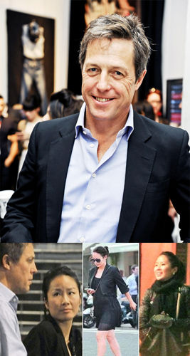 <em>休格兰特</em>(Hugh Grant)二度当爹_新浪女性_新浪