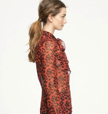 低调别致的马尾