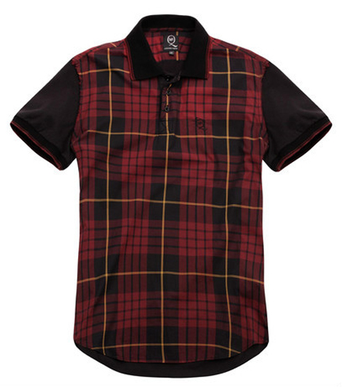 McQĿWallace Modern Tartan CheckʿT-shirt