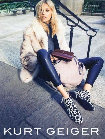 Kurt Geiger Anja Rubik Ʋɵ