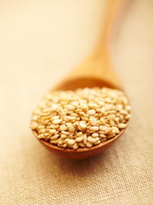 芝麻增加肌肤光泽