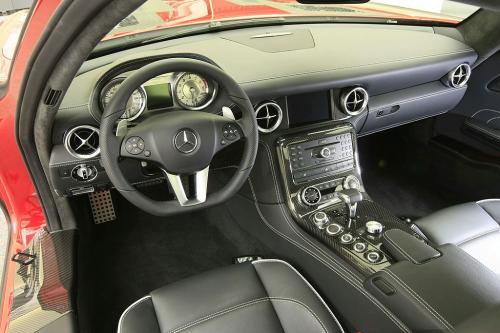 Mercedes SLS AMG Gullwing 内饰图