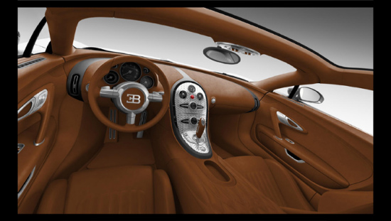 Bugatti Veyron 16.4 Grand Sport 内饰