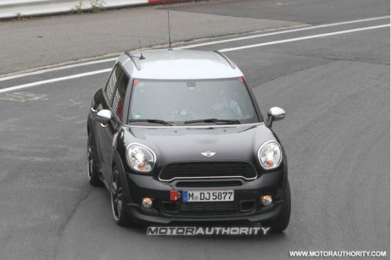 2012全新MINI Countryman JCW谍照曝光