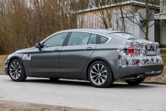 BMW 5 Series GT Spy