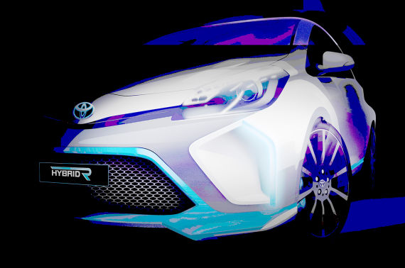 丰田Hybrid R概念车最新预告图 