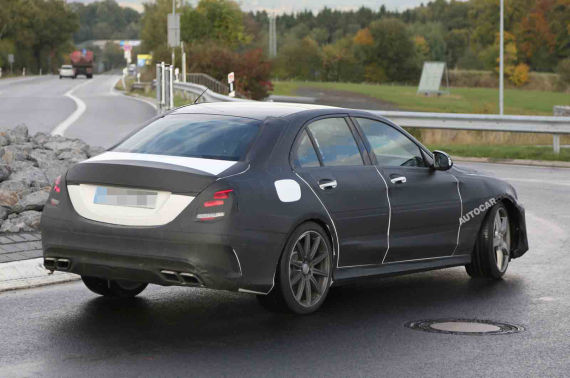 Mercedes-Benz C-class C63 AMG Spy 05