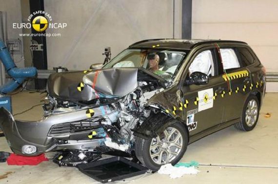 三菱欧蓝德PHEV获EuroNCAP五星安全评级