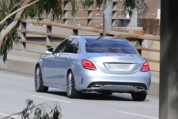 Mercedes-Benz C-Class Spy 13