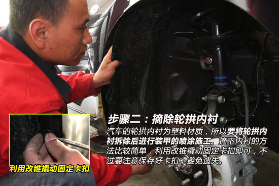 底盘装甲施工过程介绍 底盘装甲施工过程介绍
