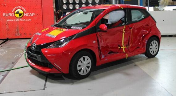 Toyota Aygo EuroNCAP 01