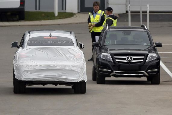 Mercedes-Benz GLE Coupe Spy 04