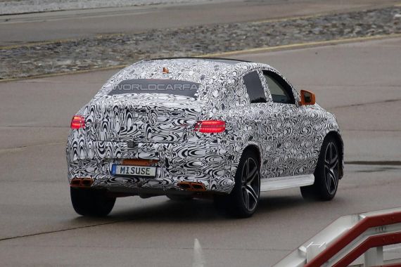 Mercedes-Benz GLE Coupe Spy 06