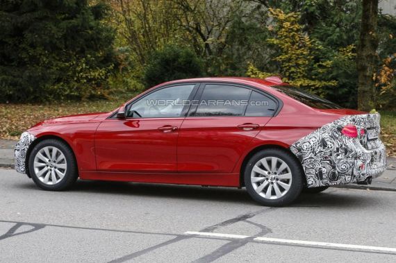 BMW 3-Series Facelift Spy 03
