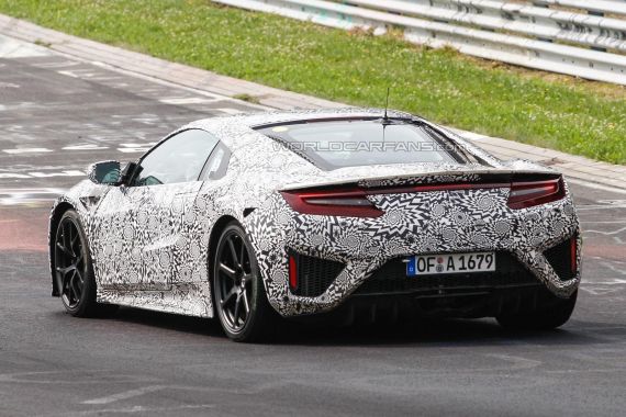 2015 Honda NSX spy photo -02