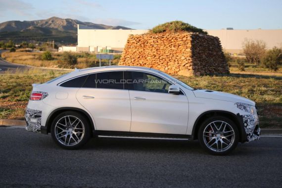 Mercedes-Benz GLE63 AMG Coupe Spy 04