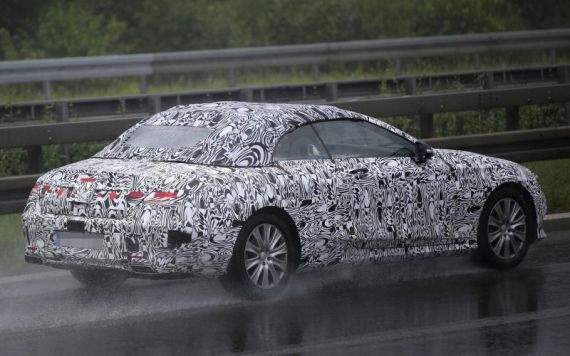 Mercedes-Benz S-class cabriolet spy 03