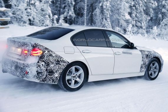 BMW 3-Series hybrid spy 04