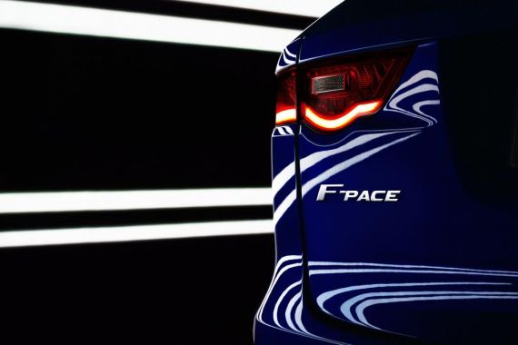 Jaguar F-Pace SUV teaser
