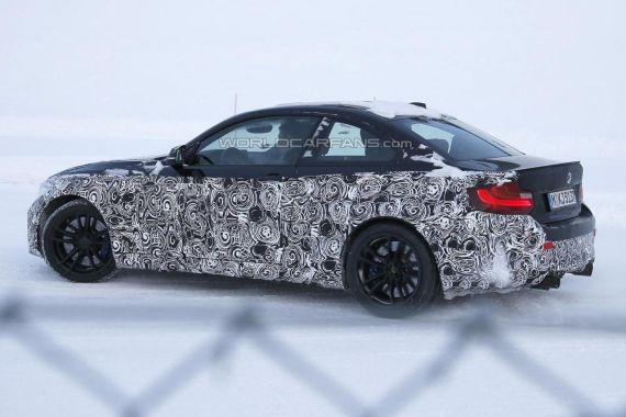 BMW M2 spy 04