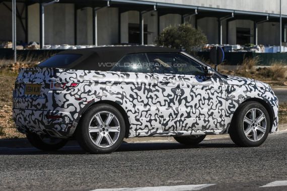 Range Rover Evoque Cabrio Spy 06