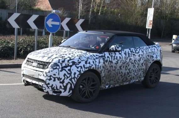 Range Rover Evoque Cabriolet Spy 04