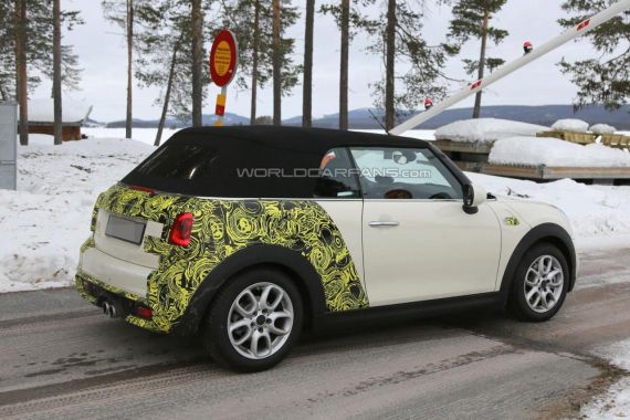 MINI Cooper Cabrio spy 05