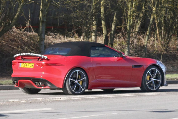 Jaguar F-Type SVR Spy 04