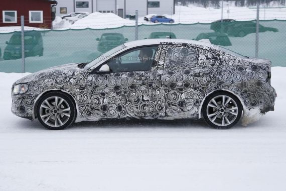 BMW 1-Series sedan spy 03