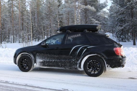 Bentley Bentayga SUV spy 04