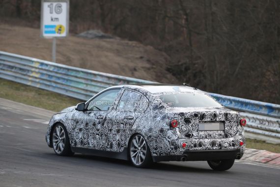 BMW 1-Series Sedan Spy 02