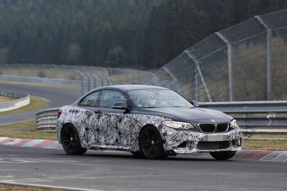 BMW M2 Coupe Spy 11