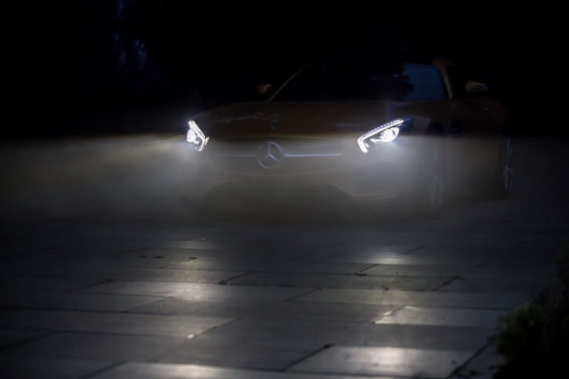 隐匿于暮光之中的夜行动物 试驾AMG GTS 隐匿于暮光之中的夜行动物 试驾AMG GTS
