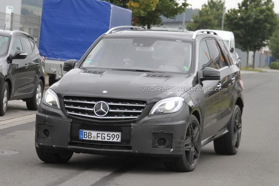 Mercedes-benz ML63 AMG Spy