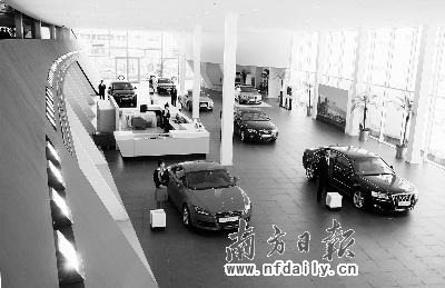 奥迪在宁波建成“城市展厅”。