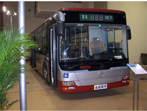 北京客车展上的新能源客车(组图)