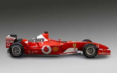 组图:法拉利F1车队发布2003新款赛车F2003-G
