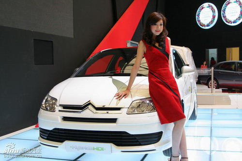 2007上海国际车展热点新车--c4-hybride概念车