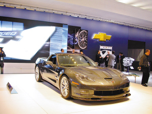 科尔维特zr1跑车通用有史以来最强劲的跑车