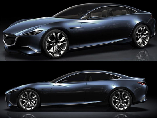 马自达新款四门概念跑车 巴黎车展将发布
