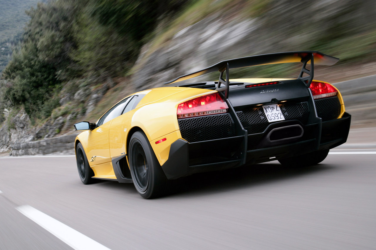 兰博基尼murcielago lp670-4sv外观及细节