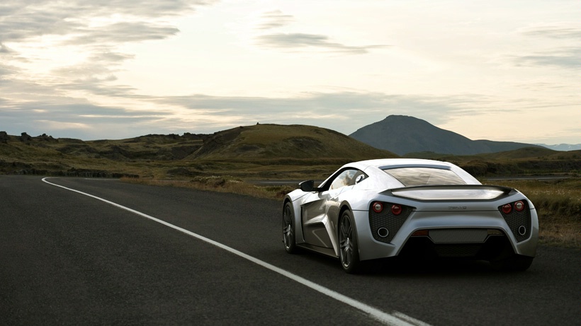 丹麦超级跑车zenvo st-1