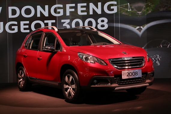 2015上海车展:标致2008 1.6T