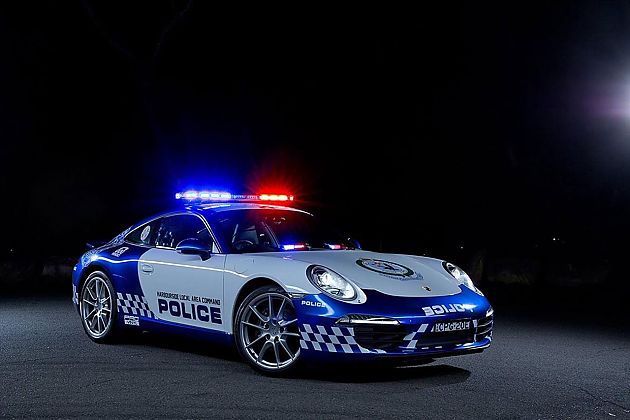 保时捷911 carrera警车落户新南威尔士州