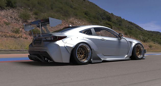 Rocket Bunny雷克萨斯RC宽体接受预定_车致_新浪网