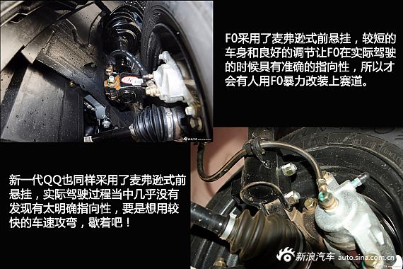 车型相对论 比亚迪F0 VS 奇瑞QQ