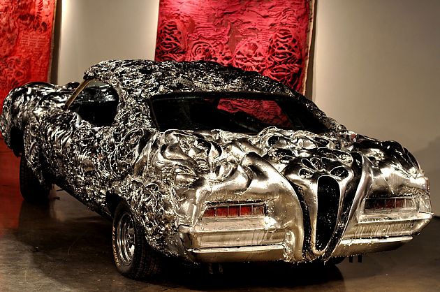 流动的金属 3D打印福特Torino