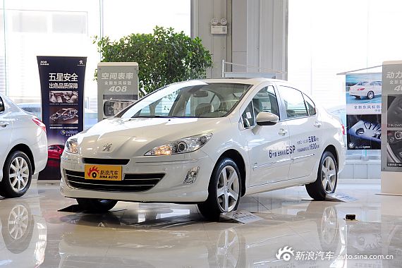 2013款标致408实拍